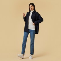 [JAJU/자주] 여 코듀로이 셔츠형 자켓_네이비