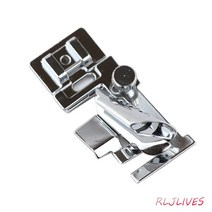 가정용 재봉틀 노루발 지퍼 버튼 블라인드 스티칭 주름 탄성 밴드 뜨개질, [19] Hemmer Edge