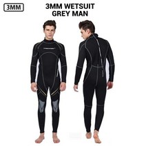 스킨스쿠버 Neoprene-3MM 남성 잠수복 장비 카이트 서핑 윈드 수영 스피어피싱 의류 수중 낚시 스쿠버 다이빙, [06] XXXL, [01] 002 GY Men