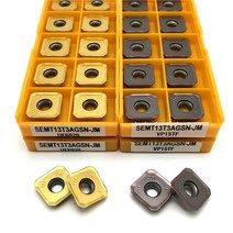 SEMT13T3-JM VP15TF UE6020 인덱서 블 밀링 선반 도구 CNC 인서트 금속 절단, 01 SEMT13T3-JM VP15TF