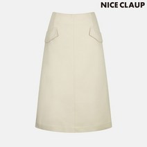 [나이스크랍] 나이스클랍(ADD) 포켓 디테일 A라인 스커트 A224MWSB08