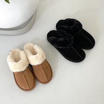 밀리 윈터 따뜻한 털 슬리퍼