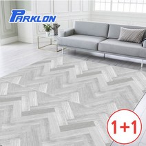 아기 거실 매트 1+1 신생아바닥, 베이지 (2장)