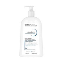 Bioderma 아토덤 - 인텐시브 젤 무상트 울트라 리치 포밍 클렌징 젤 바디 워시 안티 잇칭 극건성 예민한 피부용, 33.8 Fl Oz (Pack of 1)