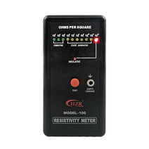 표면 저항 측정기 정전기 방지 DS 저항계 테스터기, MODEL-100(충전식 배터리 포함)