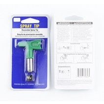 에어리스 도장기 뿜칠도장 페인트 분사기 팁 노즐 스프레이 건 저압 가드 스레드 크기, frc314