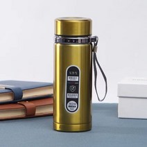 500ml 800ml 1000ml 보온병 컵 304 스테인레스 스틸 커피 컵 진공 휴대용 컵 식수 용기 냄비, 01 luxury gold color