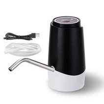 가정용 휴대용 워터 usb 충전 물병 알칼리 워터 디스펜서 펌프 케이블 자동 생수 수동 프레스 지능형 밸브, K11