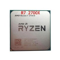 라이젠 amd ryzen 7 2700x cpu 프로세서 8core 16threads am4 4.3ghz 16mb tdp 105w 캐시 14nm ddr4 2667mhz r7, 없음