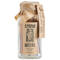5년근 산양삼 꿀단지 유리병 30개입, 10g 30개입, 1개