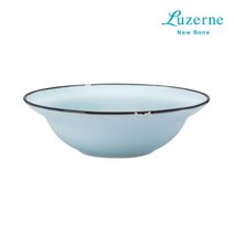 루전 파스텔 샐러드 볼 디저트 양식 원형 블루, 단품
