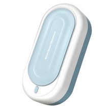 48000HZ 진동 클리너 기계 휴대용 블루 라이트 안경 목걸이 반지 의치용 다기능 고주파, 03 Blue