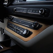 기아 올뉴카니발 카본 스티커 기어 오디오 도어커버, E TYPE (A 필러 패널), 01. 블랙카본(무광)