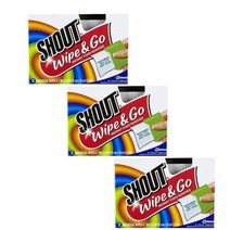 Shout 얼룩 제거제 12ct x 3팩 오염제거