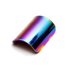 Brompton 접이식 자전거 프레임 후방 포크 액세서리 용 자전거 스티커 전기 도금 수호자, 하나, 눈부신 색깔