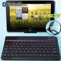 손편한 마우스 Bluetooth 키보드 Acer Chromebook Tab 10/Tab 10/Iconia One 10 충전식 무소음 Bluetooth용 무선, 아이코니아 탭 10 A3-A30