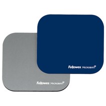 Fellowes 펠로우즈 마이크로밴 항균 마우스패드 59338, 실버, 1개