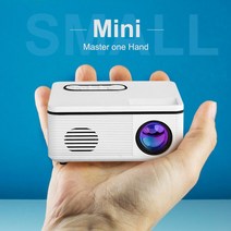 미니 빔프로젝터 S361 프로젝터 600 루멘 1080P 풀 HD 안드로이드 홈 비머 비디오 플레이어 지원 HDMI-호환/USB/AV/TF 시네마, [04] EU