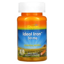 Thompson (톰슨) Thompson 아이디얼 아이언 50 mg 60 정, 3개