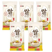 샘표 쌀 소면, 5개, 800g