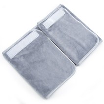 에스테아 실키극세사터번 사각미용터번 그레이10개 피부관리 미용터번 헤어터번, 그레이(회색)