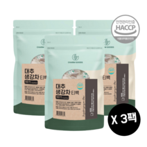 대추생강차 생강대추차 국내산 50티백
