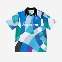 슈프림 x 에밀리오 푸치 사커 저지 블루 - Supreme x Emilio Pucci Soccer Jersey Blue - l l