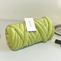 벨벳 자이언트얀 실 500g 가방만들기 자이언트얀실 망고실 벨벳얀 도평리새댁, 헤이즈그린