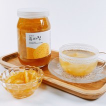 허밍테이블 수제 고흥 유자청 유기농원당 500g 1kg 2kg, 1개