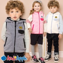 앤디애플 따뜻한후드폴라플리스베스트
