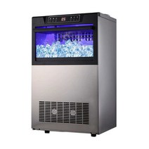 가정용 제빙기 자동 급속 아이스메이커 얼음제조기, (1일 160kg)냉각 생수 수돗물 연결