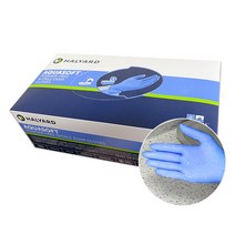 유한킴벌리 아쿠아소프트 니트릴 글러브 블루 XS, 1팩, 300매