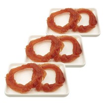 오리지널치킨도넛 다이어트 소화흡수에 좋은 강아지수제간식 국산 닭가슴살로 만든 영양식 간식, 3개