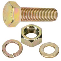 ALL09 육각볼트 너트 와샤 스프링와사 6mm 세트, 육각볼트M6 X 40mm(4개)세트, 1세트