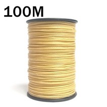 100M 8 꼰 aramid 섬유 난연성 내화성 와이어 케블라 바느질 스레드 고온 저항 customed, 한개옵션1, 02 1X100M