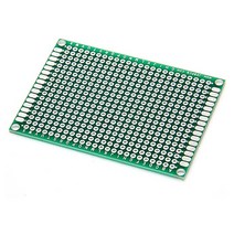 양면 만능 기판 50x70mm PCB 공보드 브레드보드 납땜, AT006. 만능양면기판 50x70mm