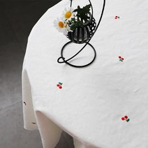 쏘잉스 / 린넨자수원단]대폭 체리야 - 백아이보리(a2938) CA3