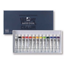 신한 전문가용 수채 물감 PRO 수채화 물감/7.5ml 13색