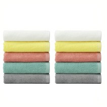 타월톡톡 호텔 고급 수건 30수 140g, 5종, 10장