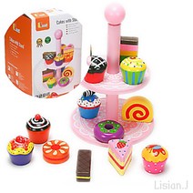 아기 소꿉놀이 소품 컵케이크 주방 놀이 소품 23개월 장난감