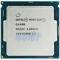 인텔 펜티엄 G4400 g4400 프로세서 3MB 캐시 33GHz LGA1151 코어 데스크탑 PC CPU, 단일옵션