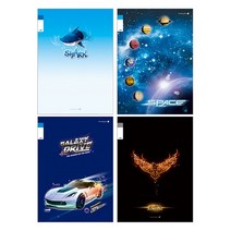 모닝)초등3-6무제노트(남)1000-팩(10권입), 1개