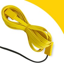 불에 타지않는 (일반형 노란열선5M) 수도 동파방지기, 1개