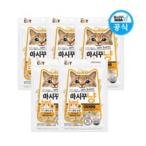 바이캣 마시꾸냥 고양이 동결건조 간식, 5개, 북어트릿20g