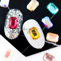오스트리아 크리스탈 2602 에메랄드컷 플랫백 8x6mm
