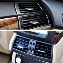 자동차 전면 A/C 에어컨 공기 출구 수리 키트 BMW X5 E70 X6 E71 편리하고 간단한 부품, 01 front