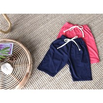 삭스랜드 아동 허리끈 5부 팬츠 키즈 어린이 시원한 반바지