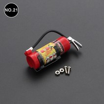 엔진 크레인 RC 자동차 장식용 차고 시리즈 장난감 제리 캔 버킷 배송 케이스 사다리 금속 삽 도구 TRX4 SCX10 WPL ZW 1/10 스케일, 21 N0.21