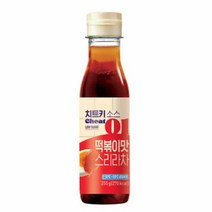 CJ더마켓 황금 레시피 밀키트 즉석 식품 홈파티 편의점 휴게소 치트키소스 떡볶이맛스리라차 튀김 매운 오뎅 국물 가래떡 로제 밀떡 치즈 255G, 13개