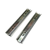 철물코리아 서랍레일 볼레일 가구부속자재, 레일-3단볼레일(광폭) 350